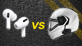 Motorcycle Bluetooth systems versus earbuds: Which is better for your ride?